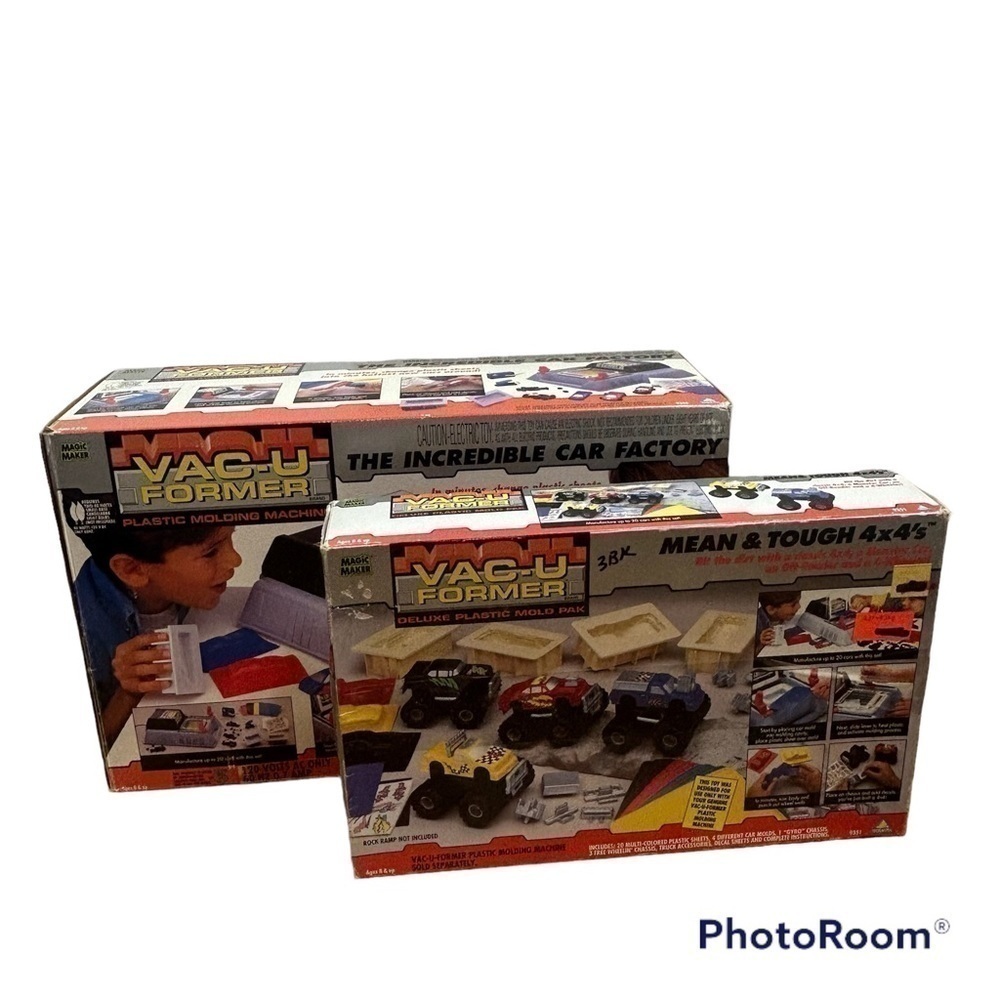 Vac-u Former Incredible Car Factory Set Vintage Kids Toy